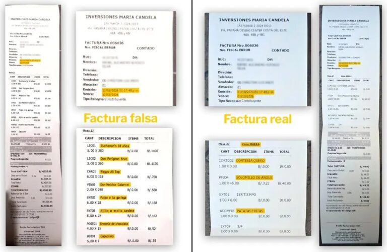 La factura de 4.500 dólares que Cabello mostró contra Machado es una falsificación